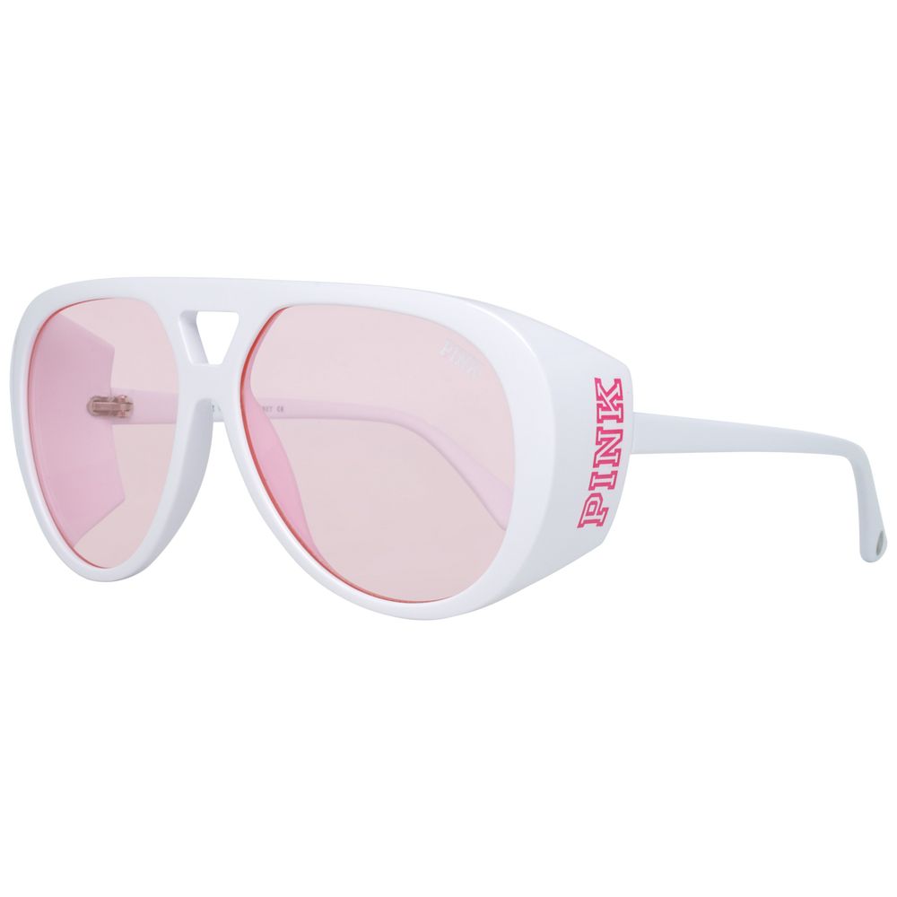 Gafas de sol de plástico blancas de Victoria's Secret