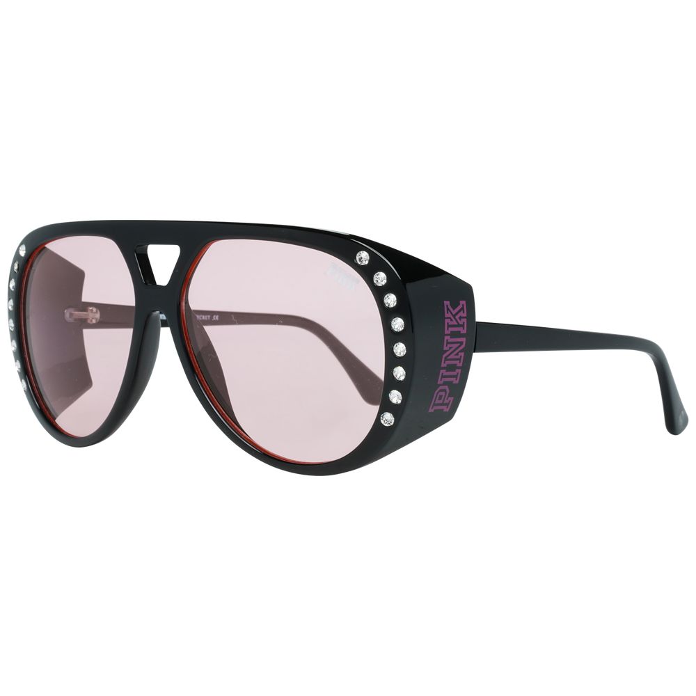 Gafas de sol de plástico negras de Victoria's Secret