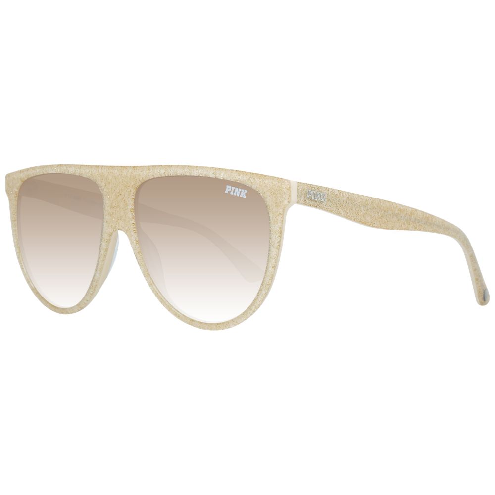 Gafas de sol de plástico marrón Victoria's Secret