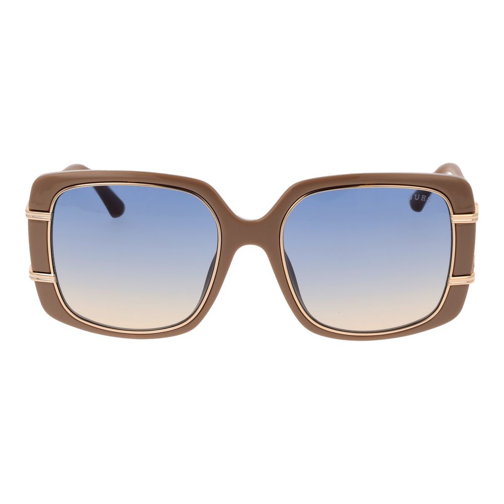 Gafas de sol Guess de metal y plástico marrón