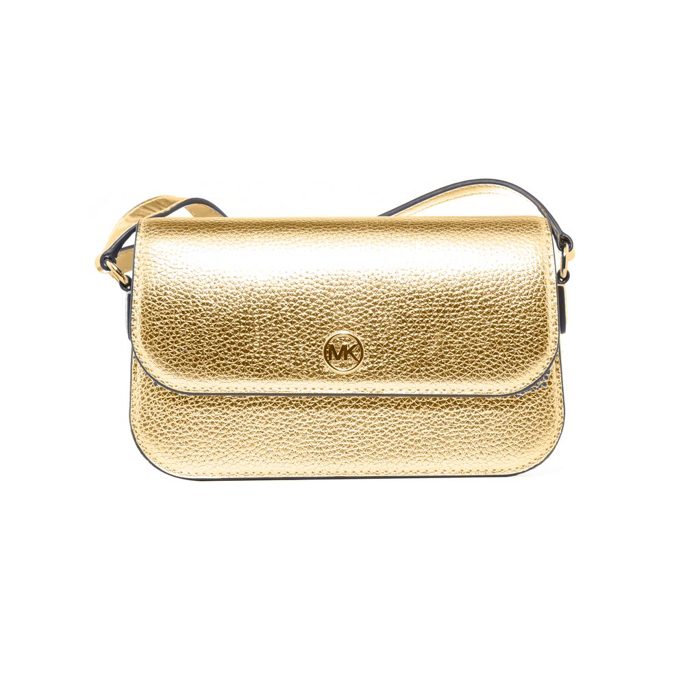 Michael Kors Gullfarget Skinn Crossbody-veske