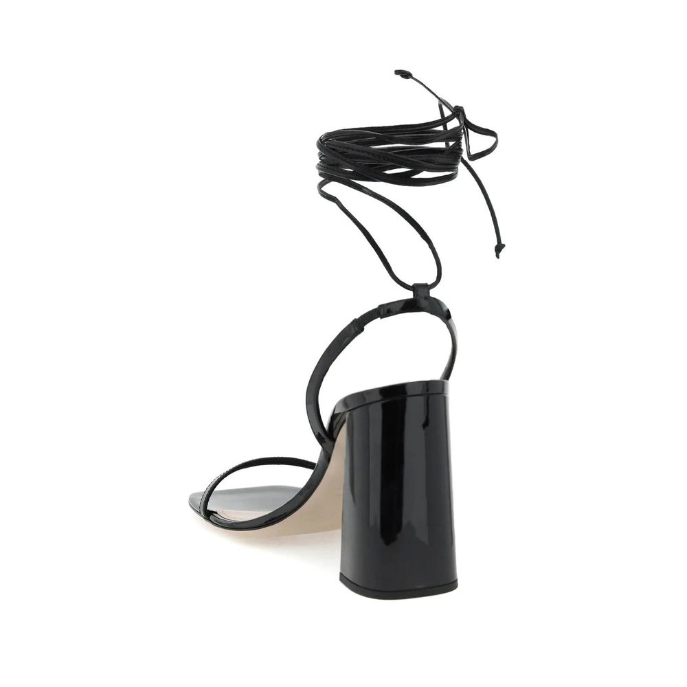 Miu Miu sorte kalveskinnssandaler