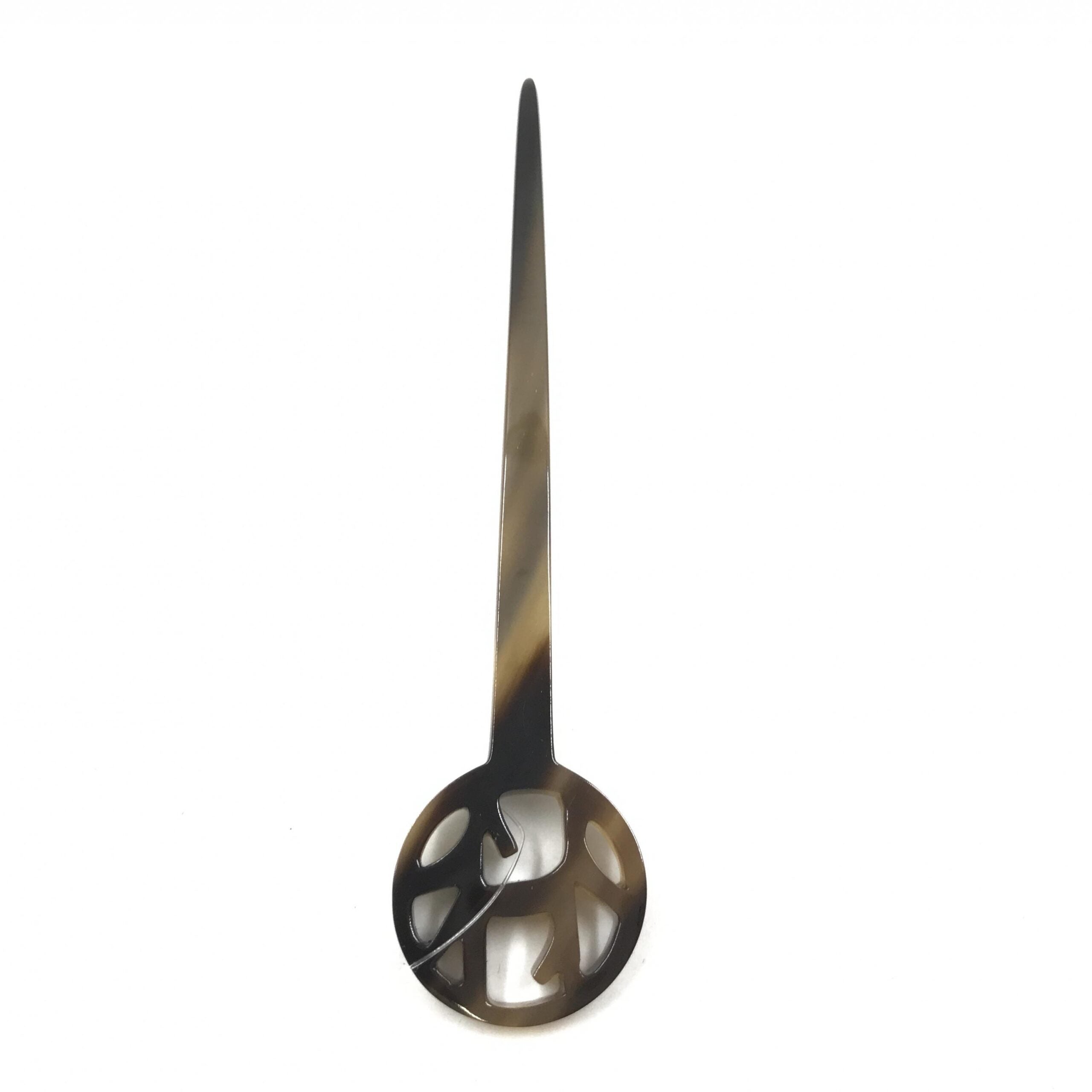 Kanzashi de cuerno de búfalo de Hermès