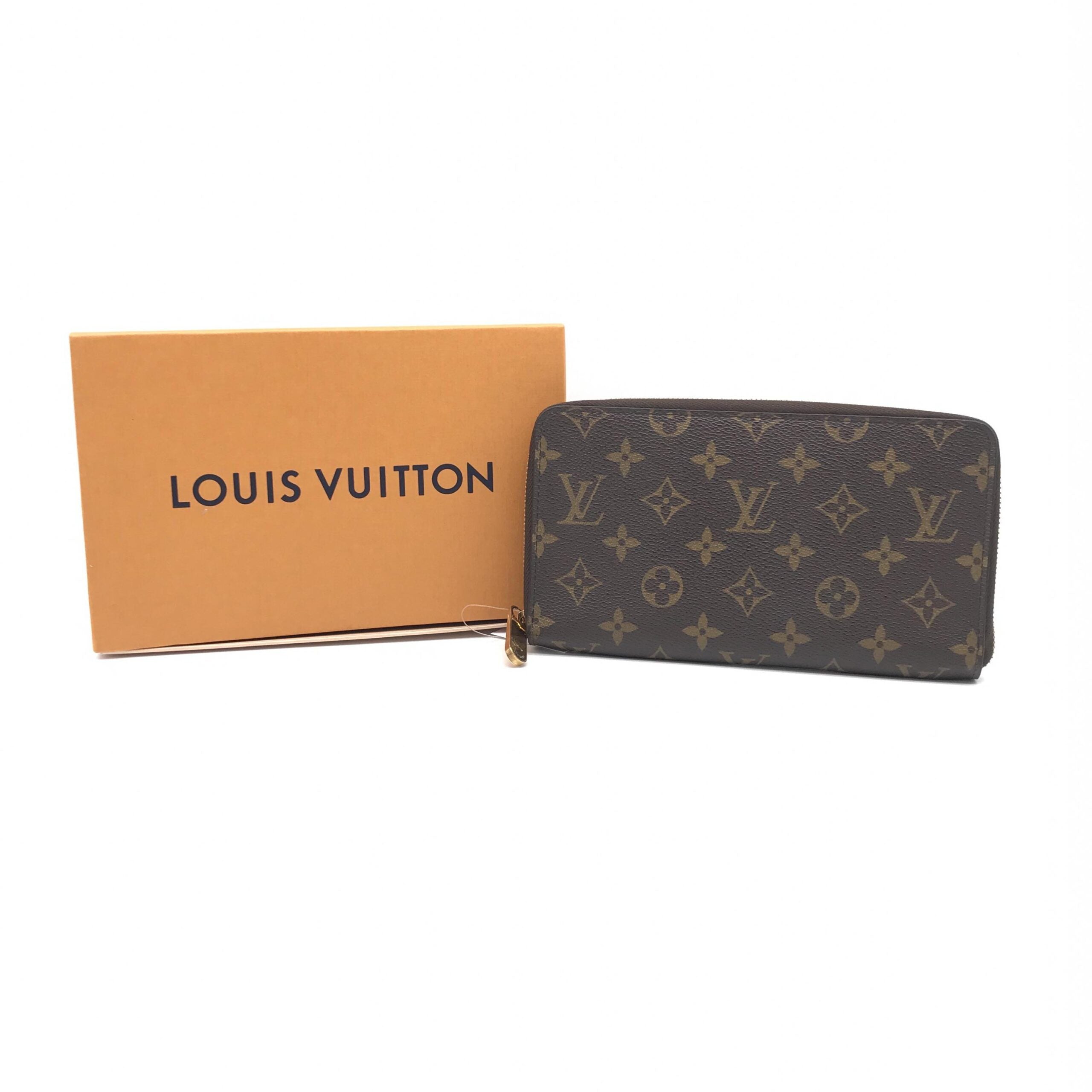 Billetera Louis Vuitton Monogram Zippy en Buen Estado