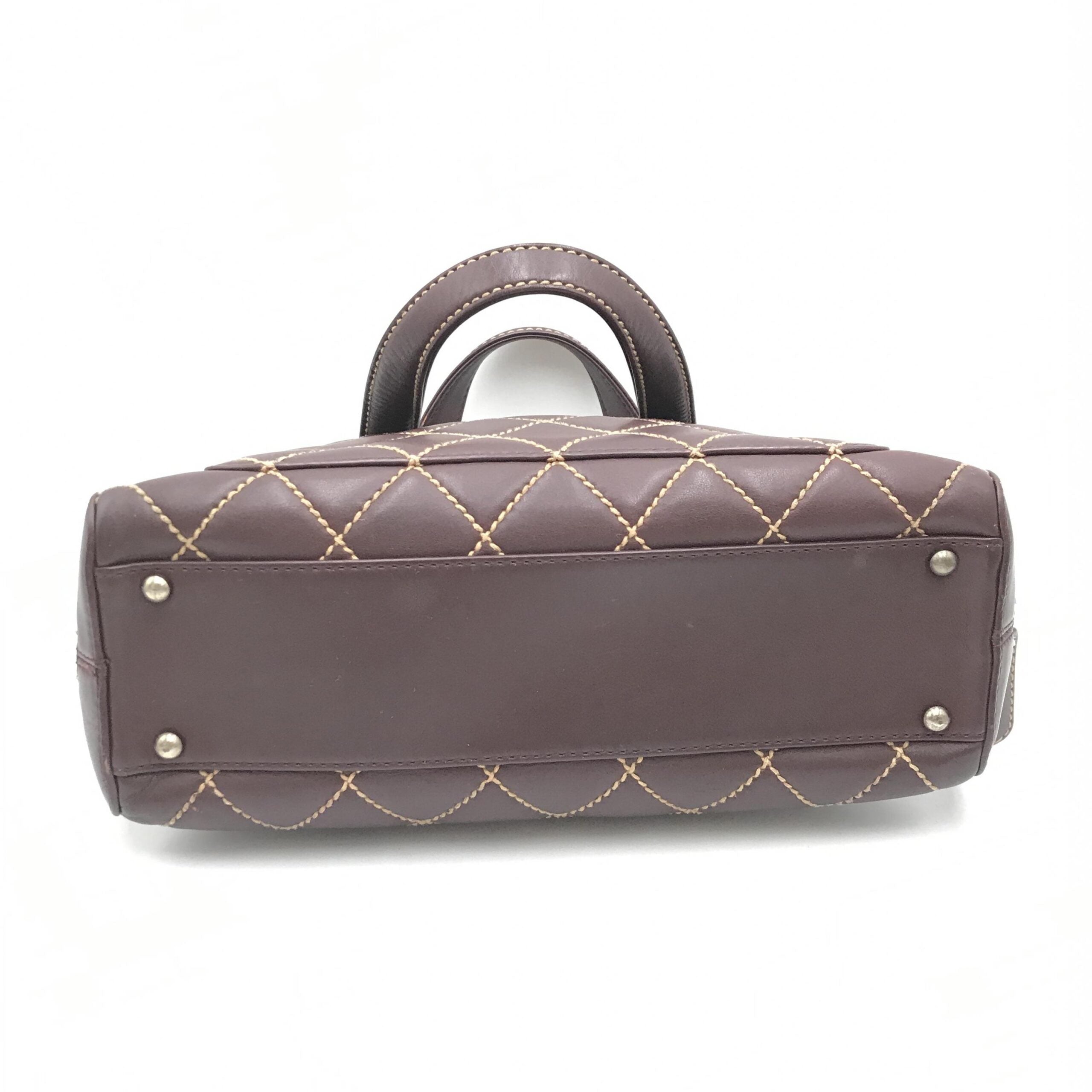 Wild Stitch Handbag Mini Boston Red