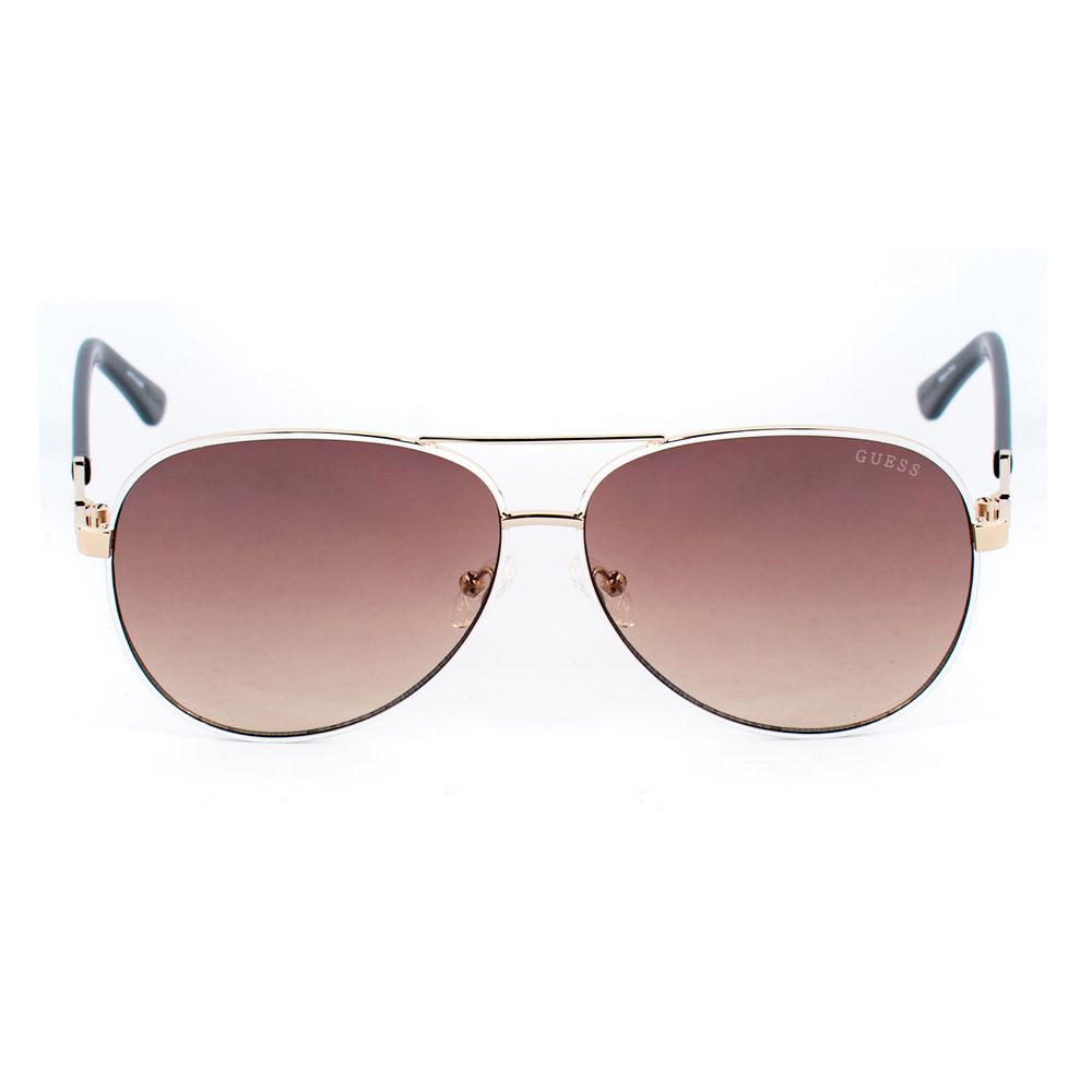 Gafas de sol Guess de metal blanco