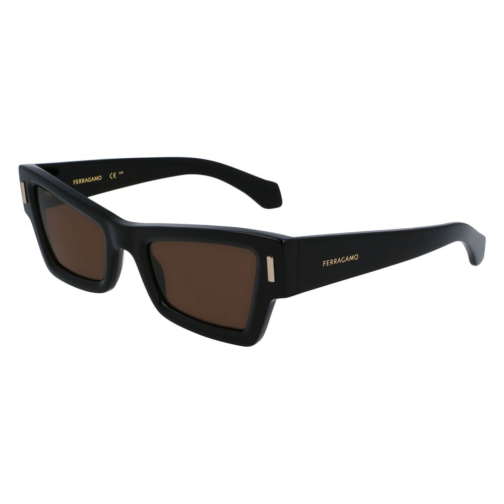 Gafas de sol Ferragamo de acetato negro