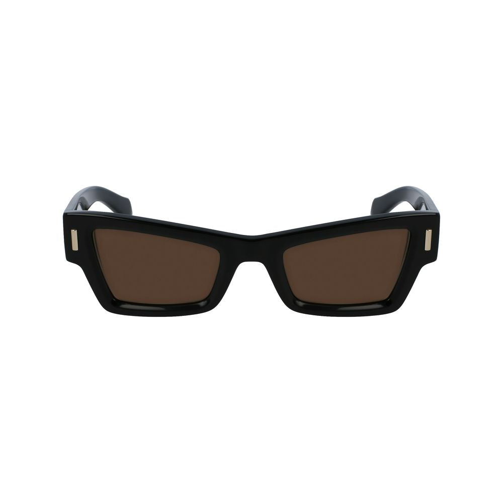 Gafas de sol Ferragamo de acetato negro