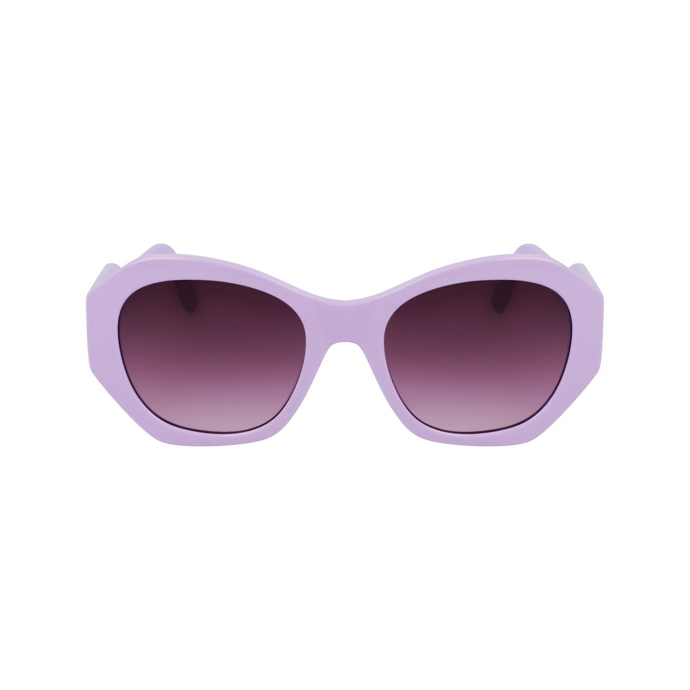 Karl Lagerfeld lilla injiserte solbriller