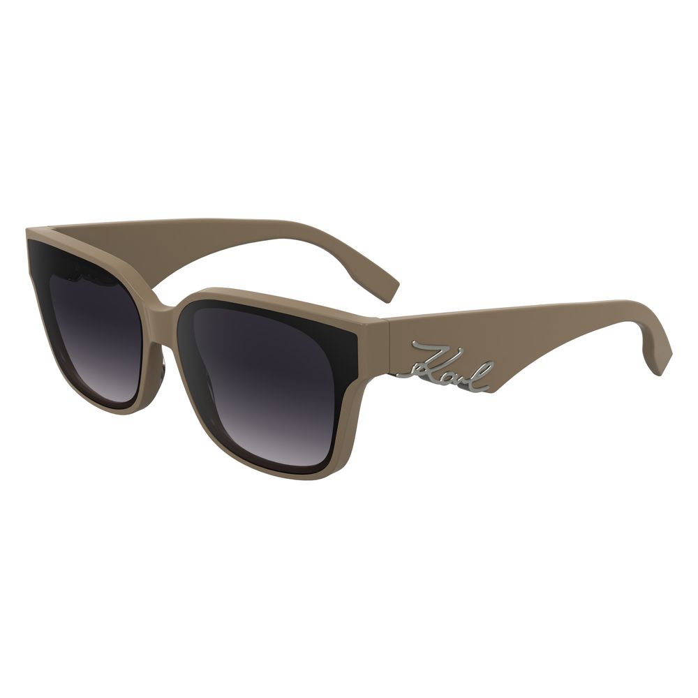 Karl Lagerfeld solbriller i brunt acetat