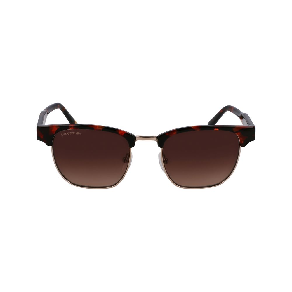 Lacoste brune injiserte solbriller