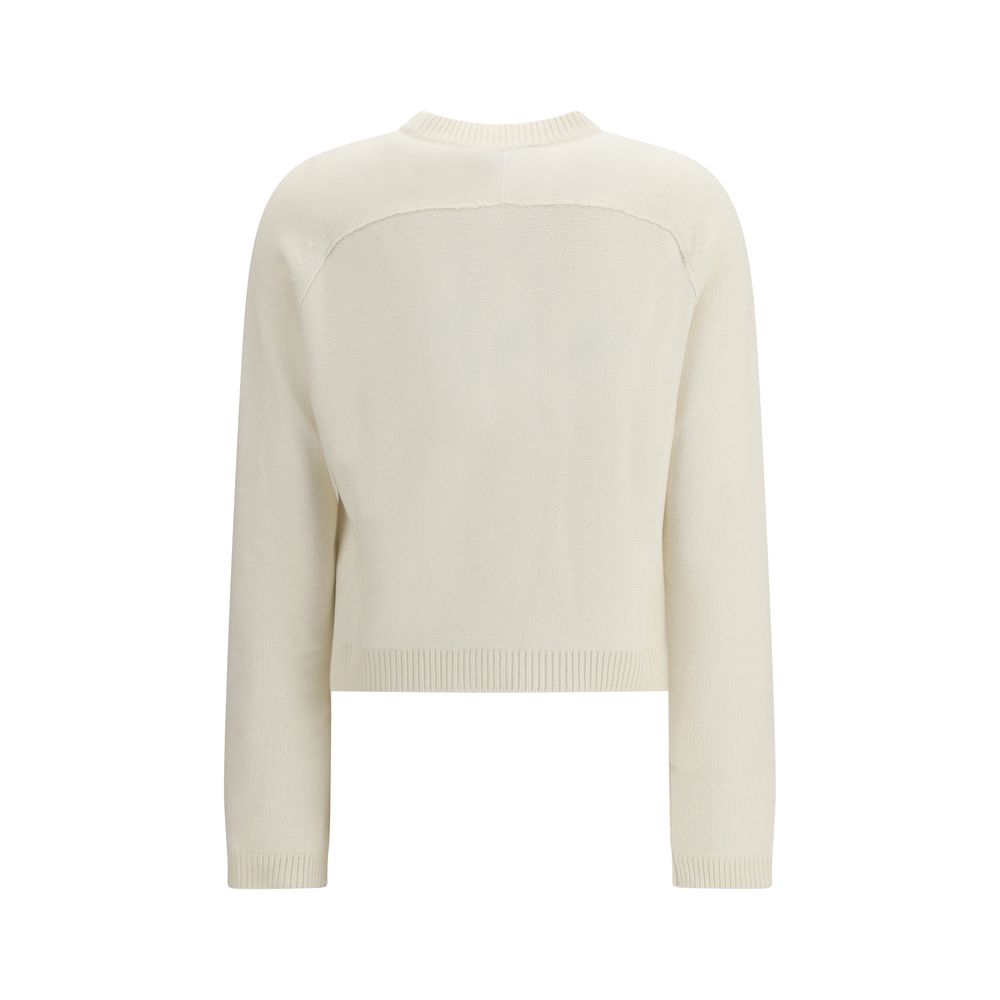 Beige Wool Cardigan