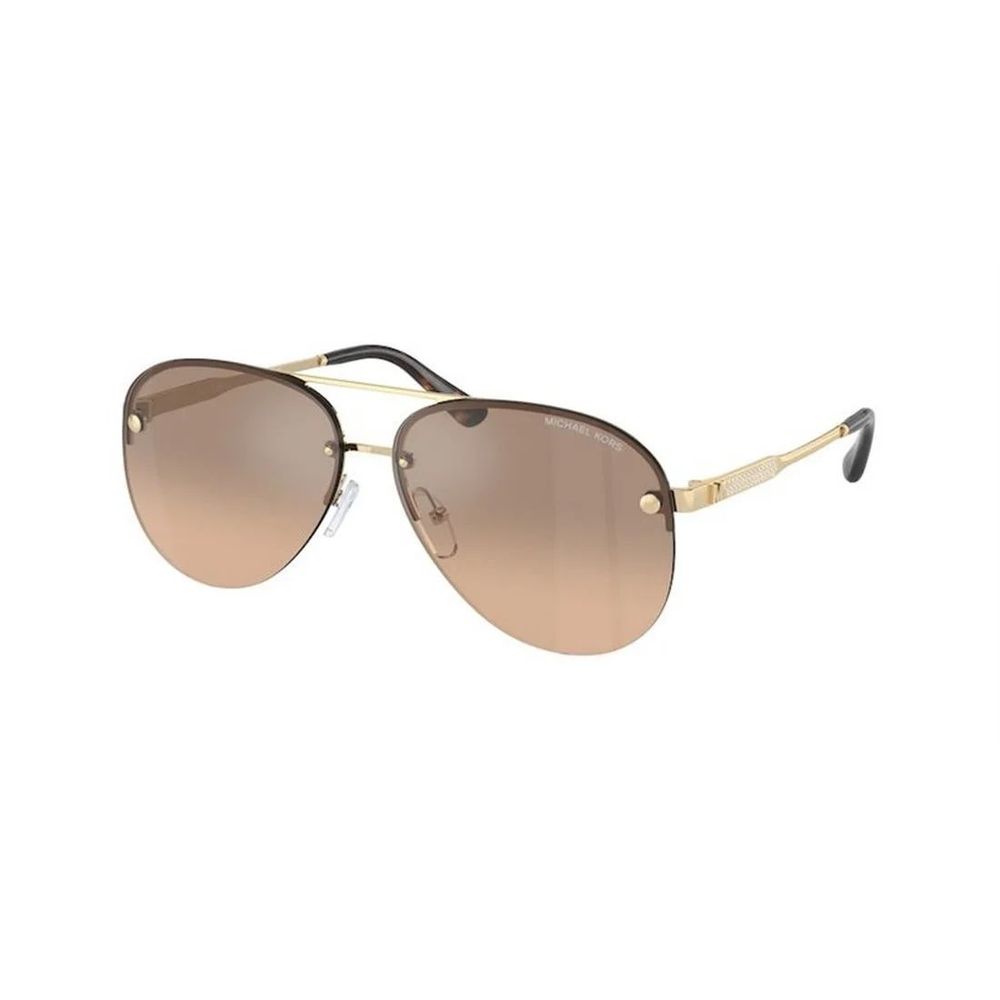 Gafas de sol Michael Kors de metal dorado