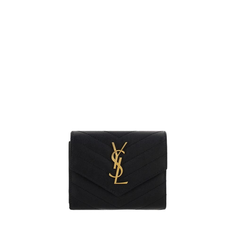 Black Calf Leather Bos Taurus Wallet
