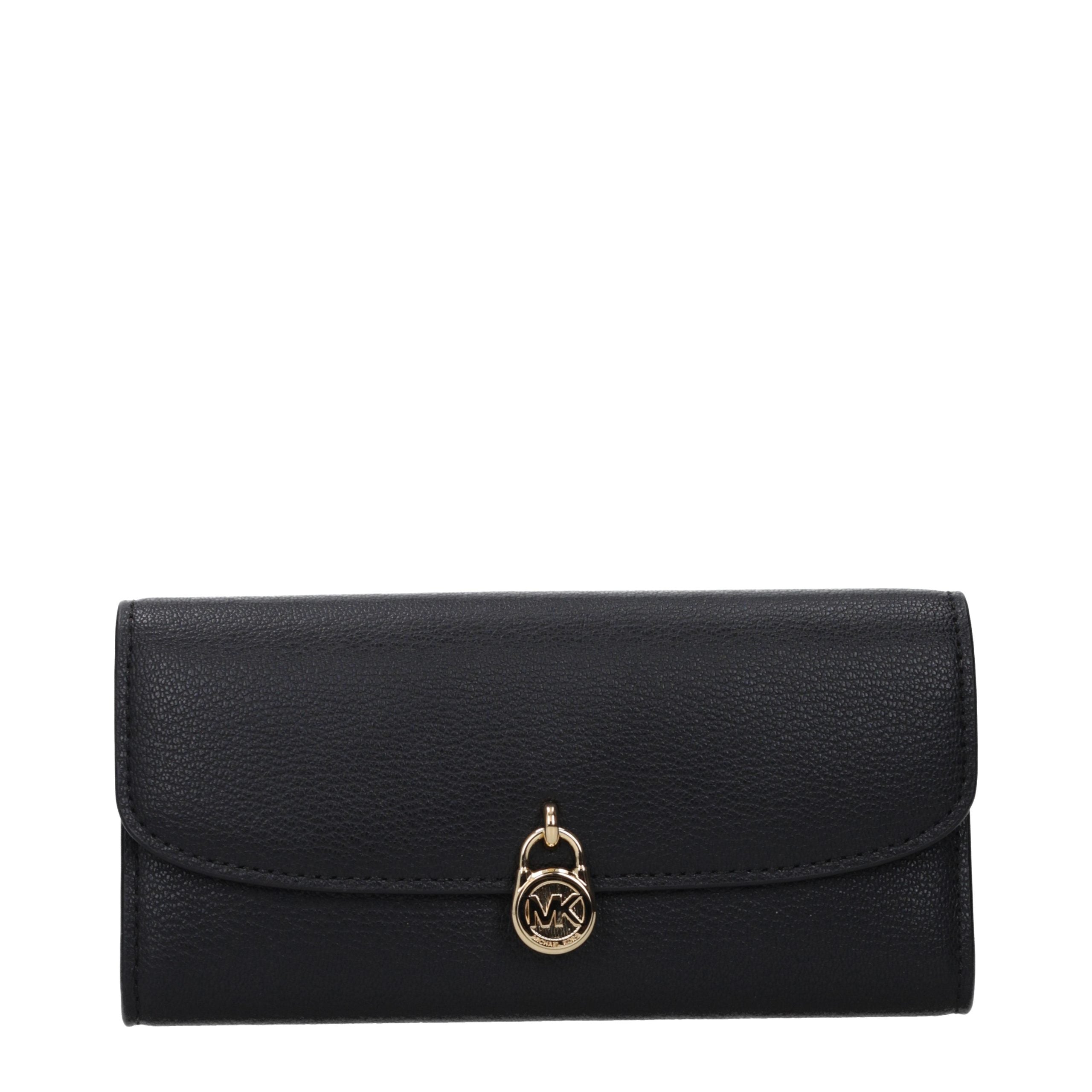 Cartera de piel negra de Michael Kors