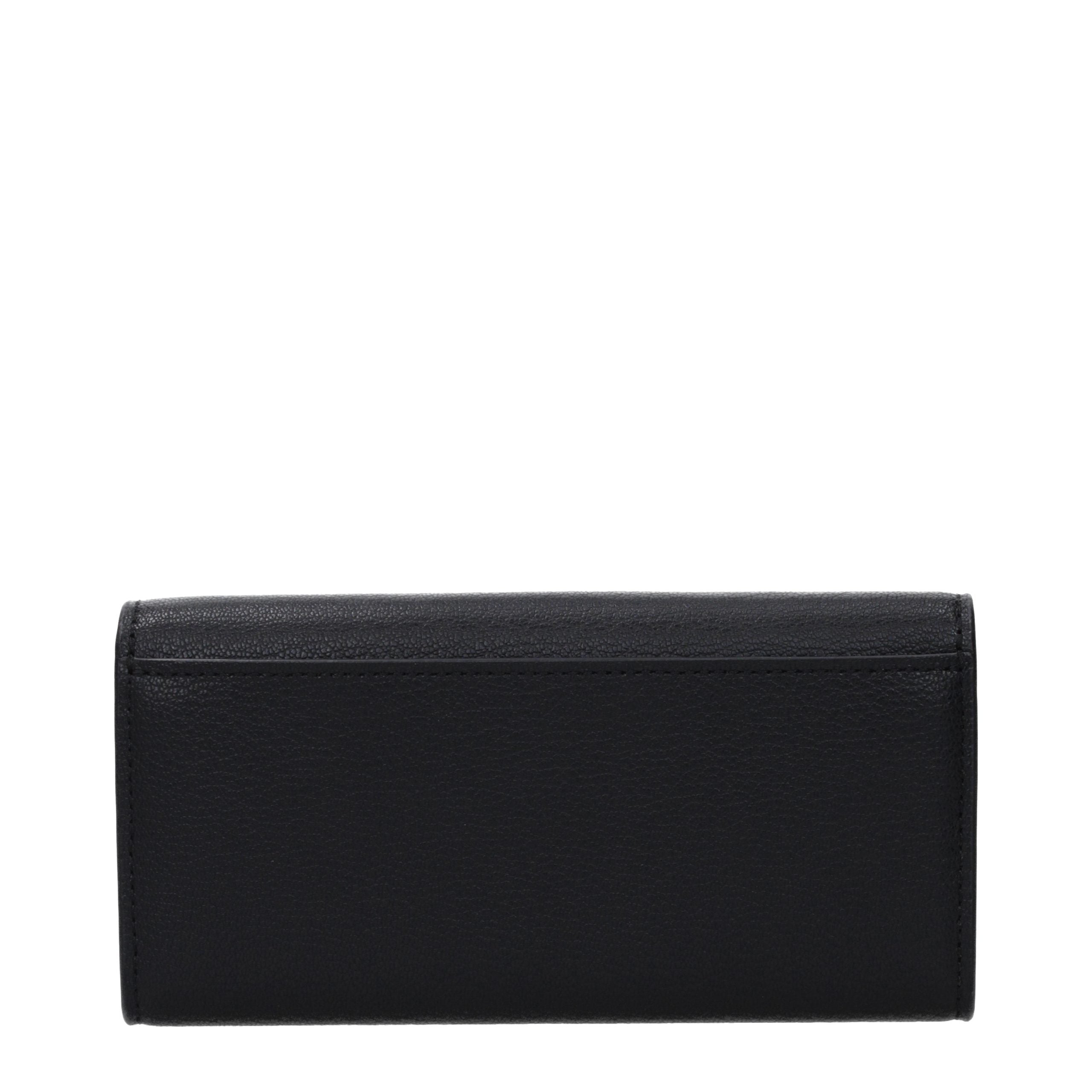 Cartera de piel negra de Michael Kors