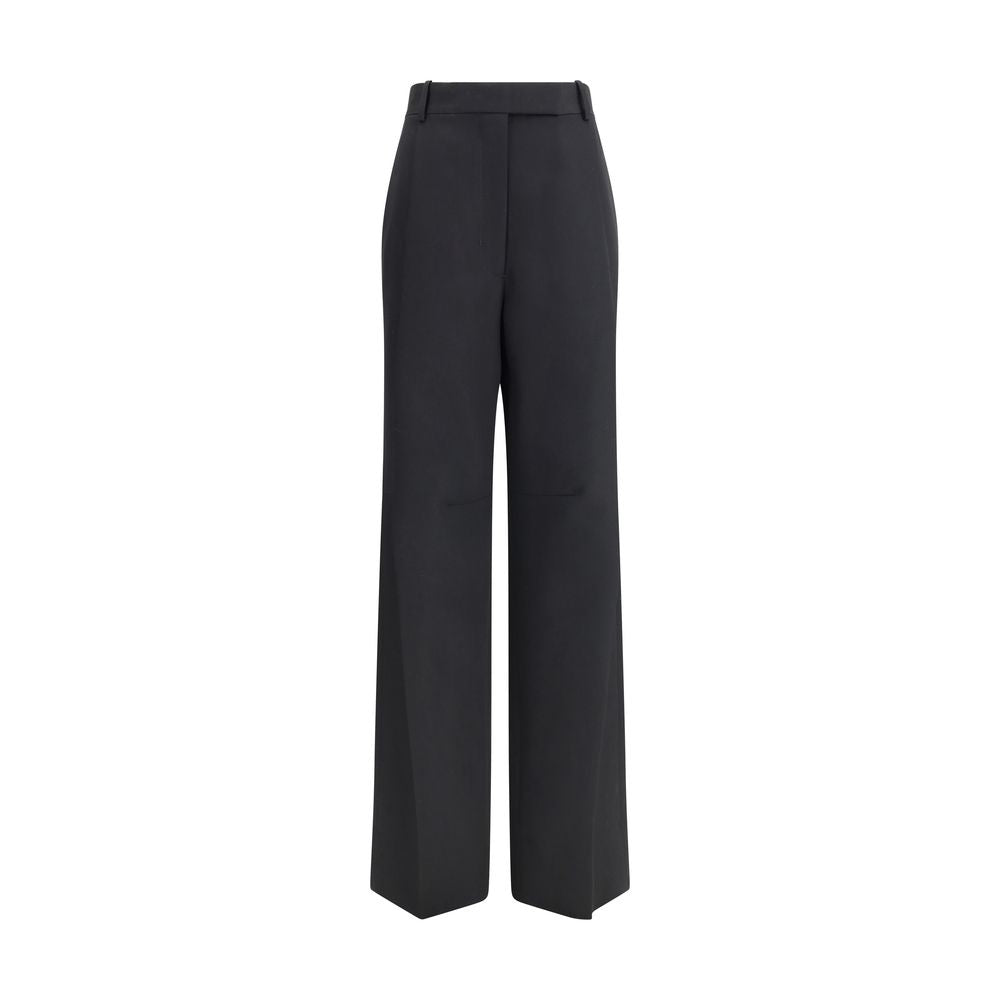 Tom Ford Svarte Ull Oves Aries Dressbukser