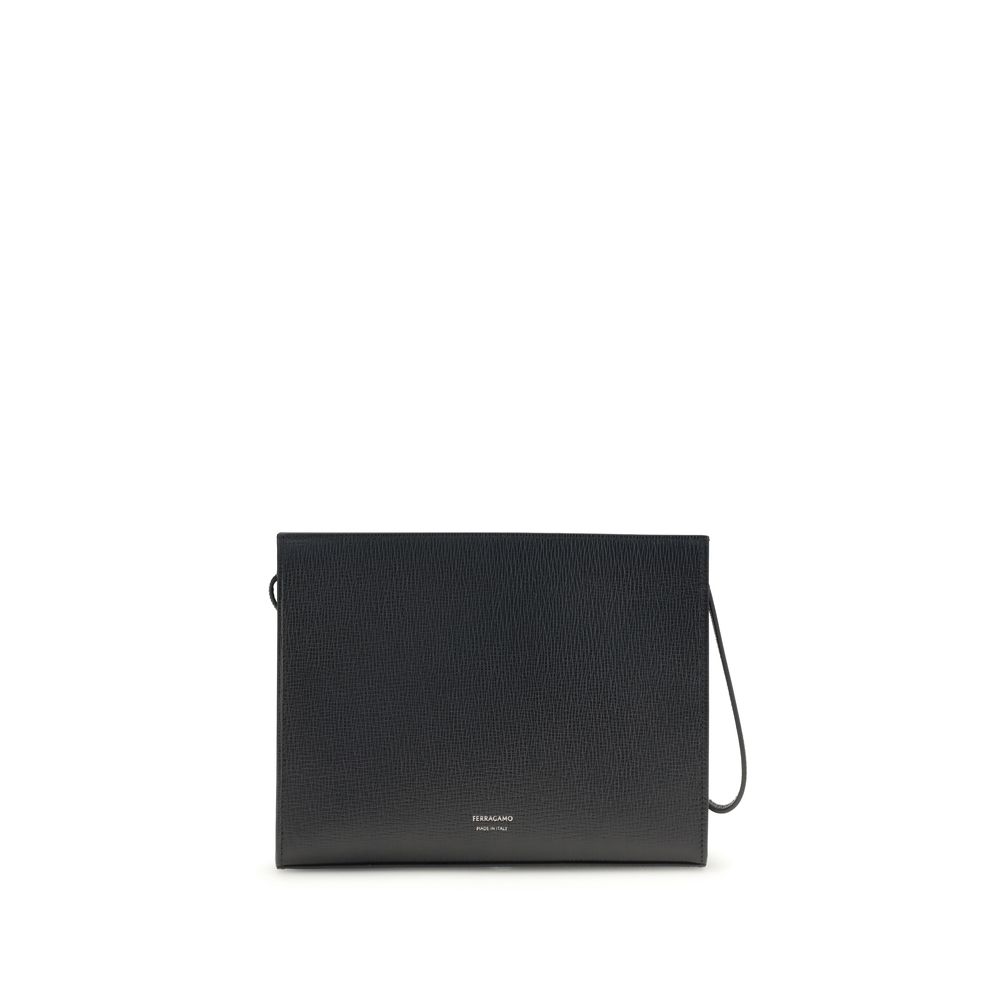 Accesorios Ferragamo de Piel de Becerro Negra Bos Taurus