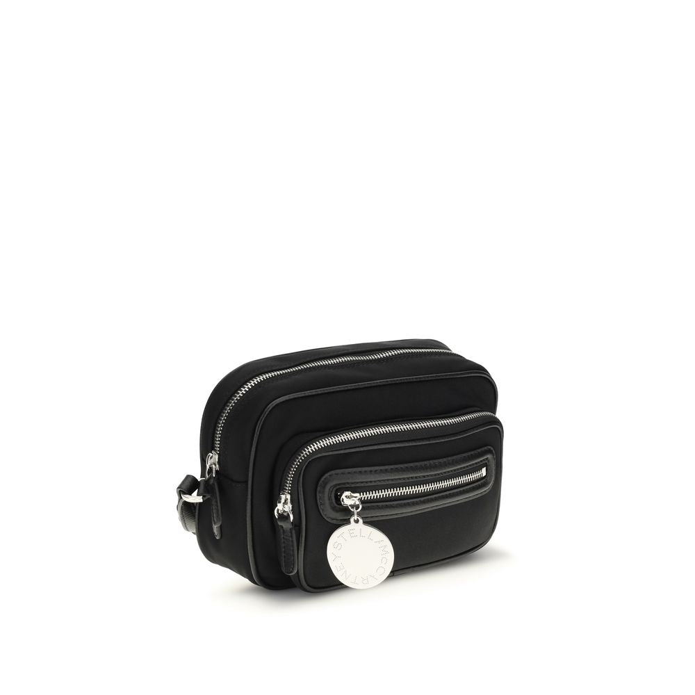 Stella McCartney Skulderveske i svart polyamid
