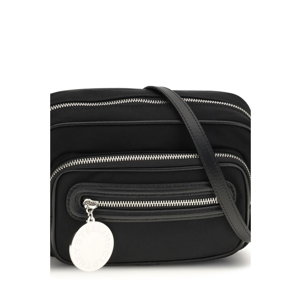 Stella McCartney Skulderveske i svart polyamid