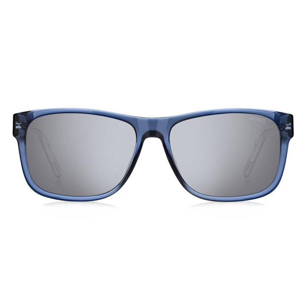 Hugo Boss flerfargede solbriller i acetat