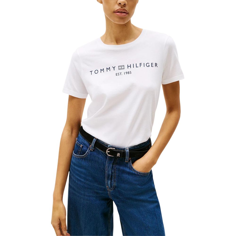 White Recycled Cotton T-Shirt