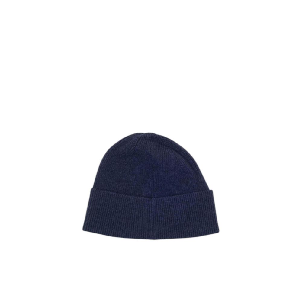 Hugo Boss blå caps i resirkulert polyamid