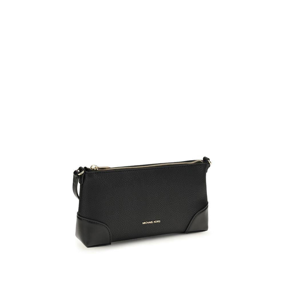 Michael Kors Cartera de piel de becerro negra Bos Taurus