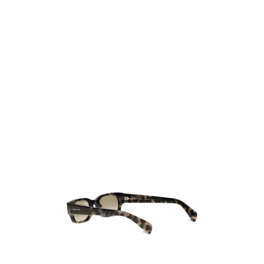 Alexander McQueen brune acetatsolbriller