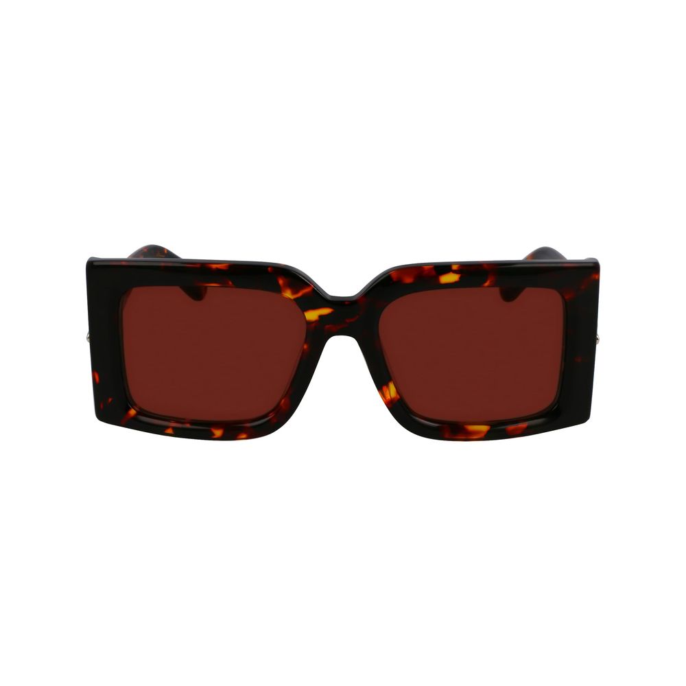 Gafas de sol Ferragamo de acetato marrón