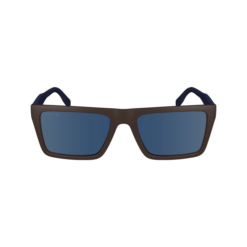 Lacoste brune injiserte solbriller