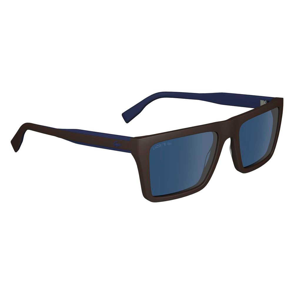 Lacoste brune injiserte solbriller