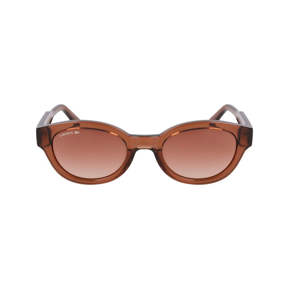 Lacoste brune injiserte solbriller