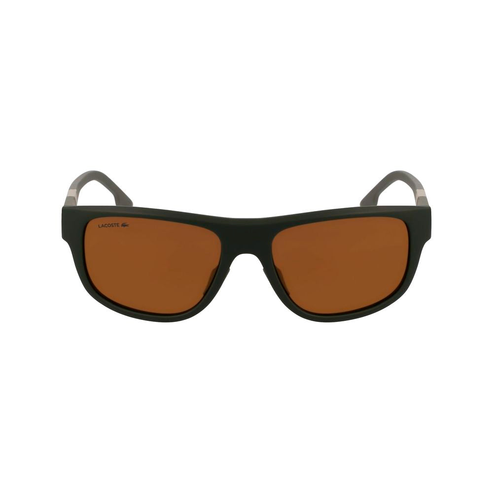 Lacoste brune, innsprøytede solbriller