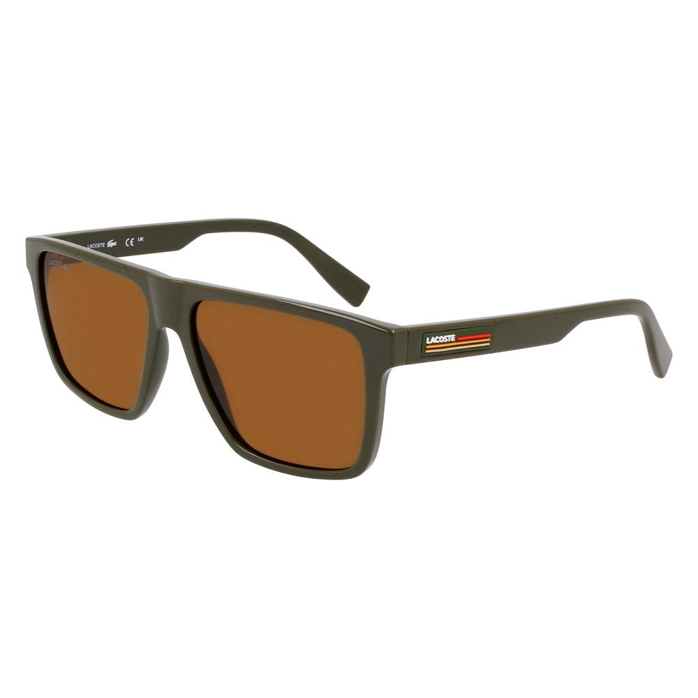Lacoste brune solbriller i injisert plast