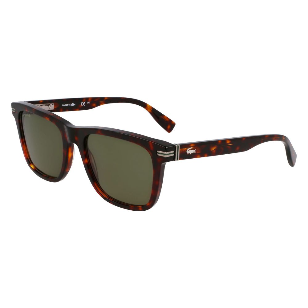 Lacoste brune solbriller i acetat