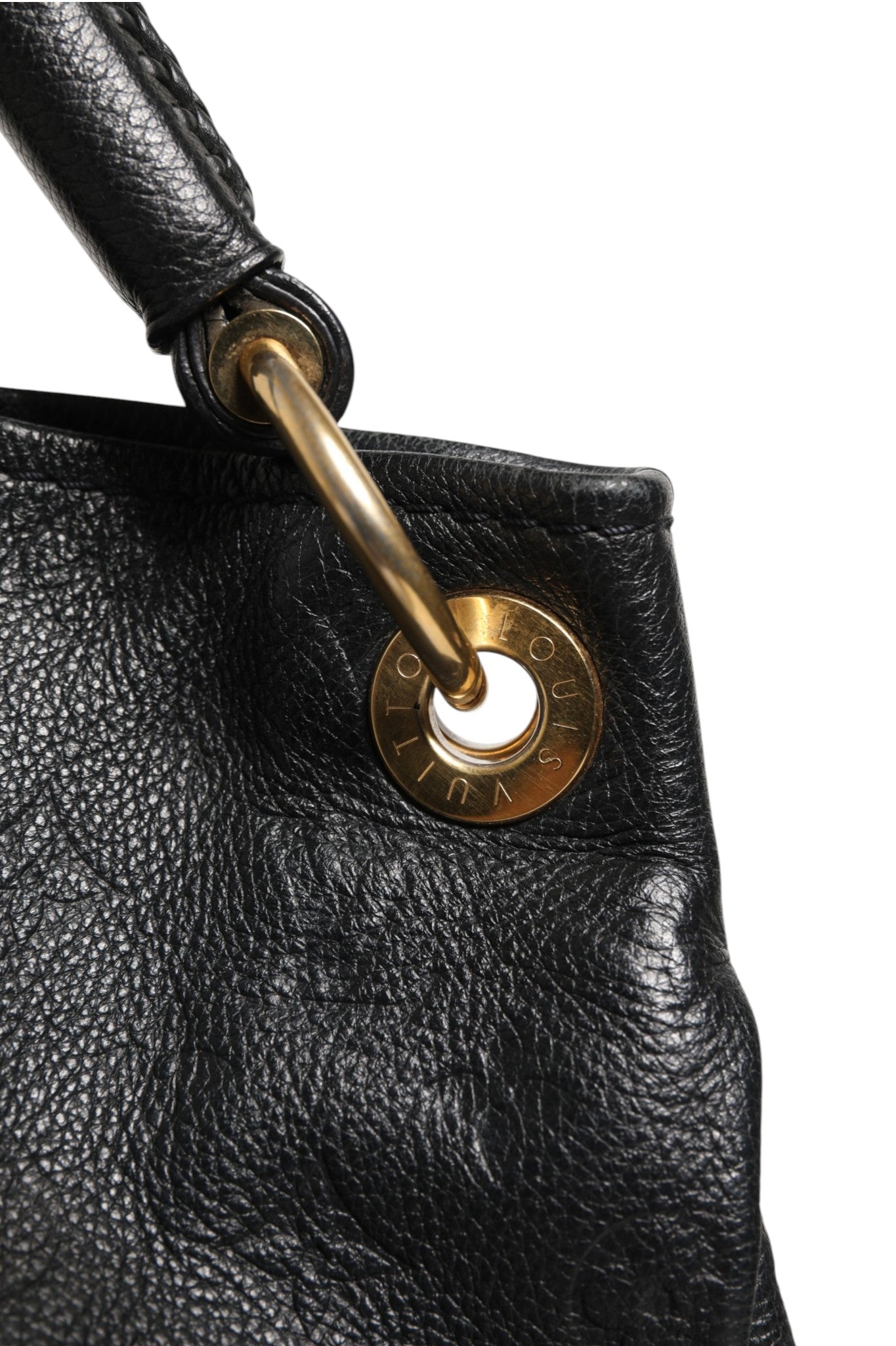 Louis Vuitton Black Monogram Empreinte Artsy MM håndveske