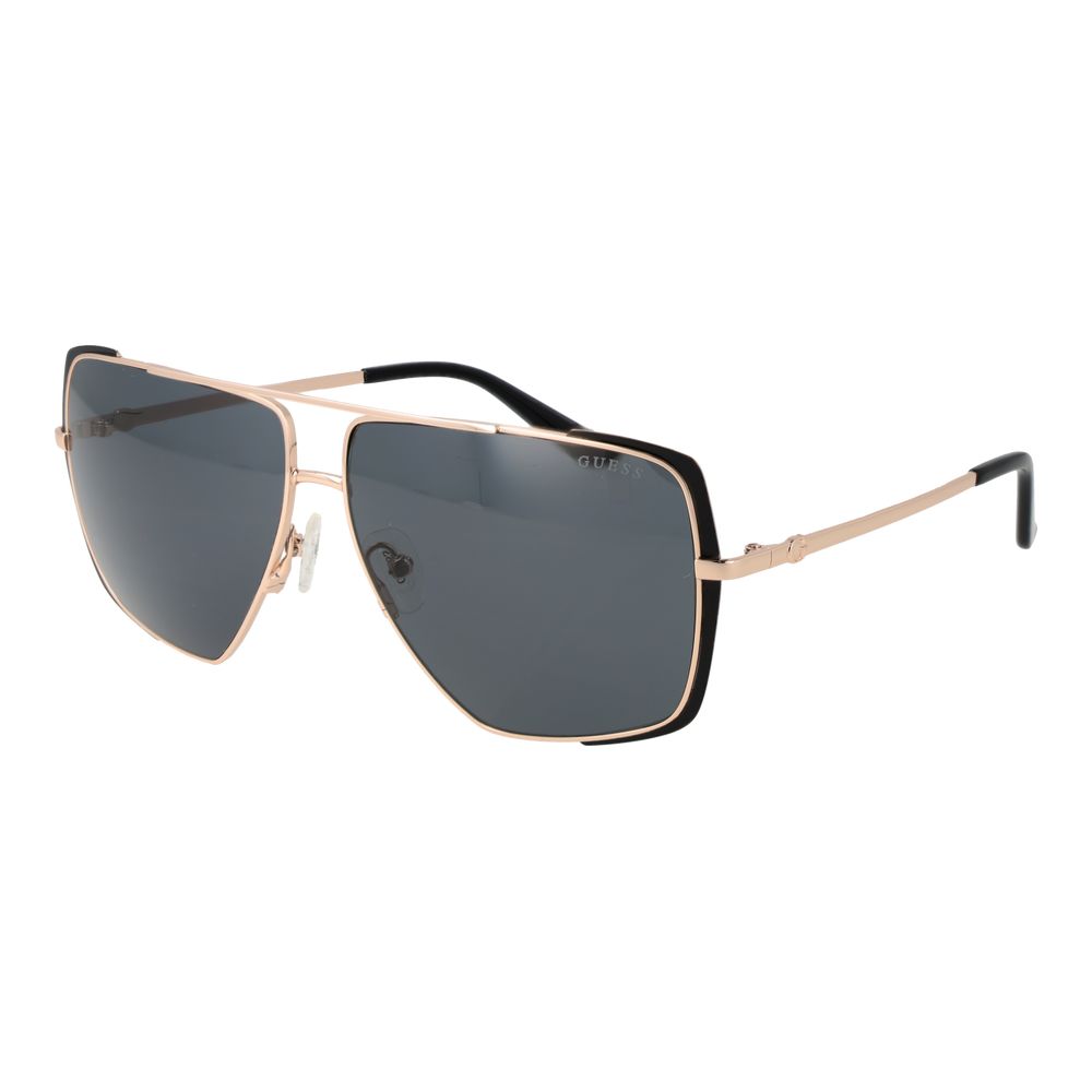Gafas de sol Guess metálicas en oro rosa