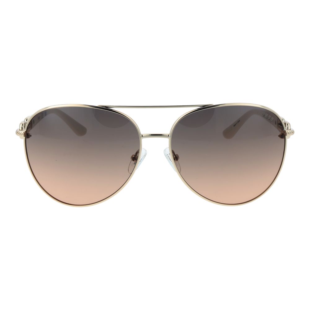 Gafas de sol Guess de metal dorado