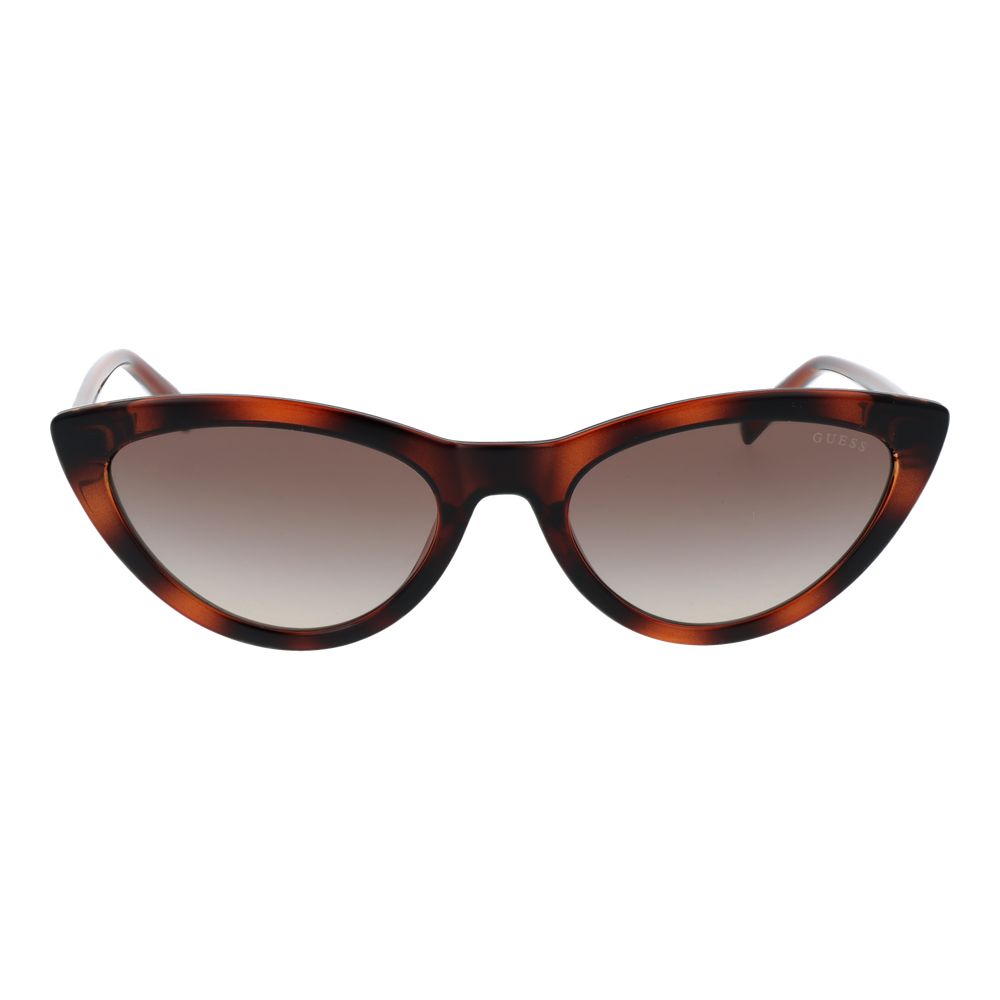 Gafas de sol de plástico Guess marrones
