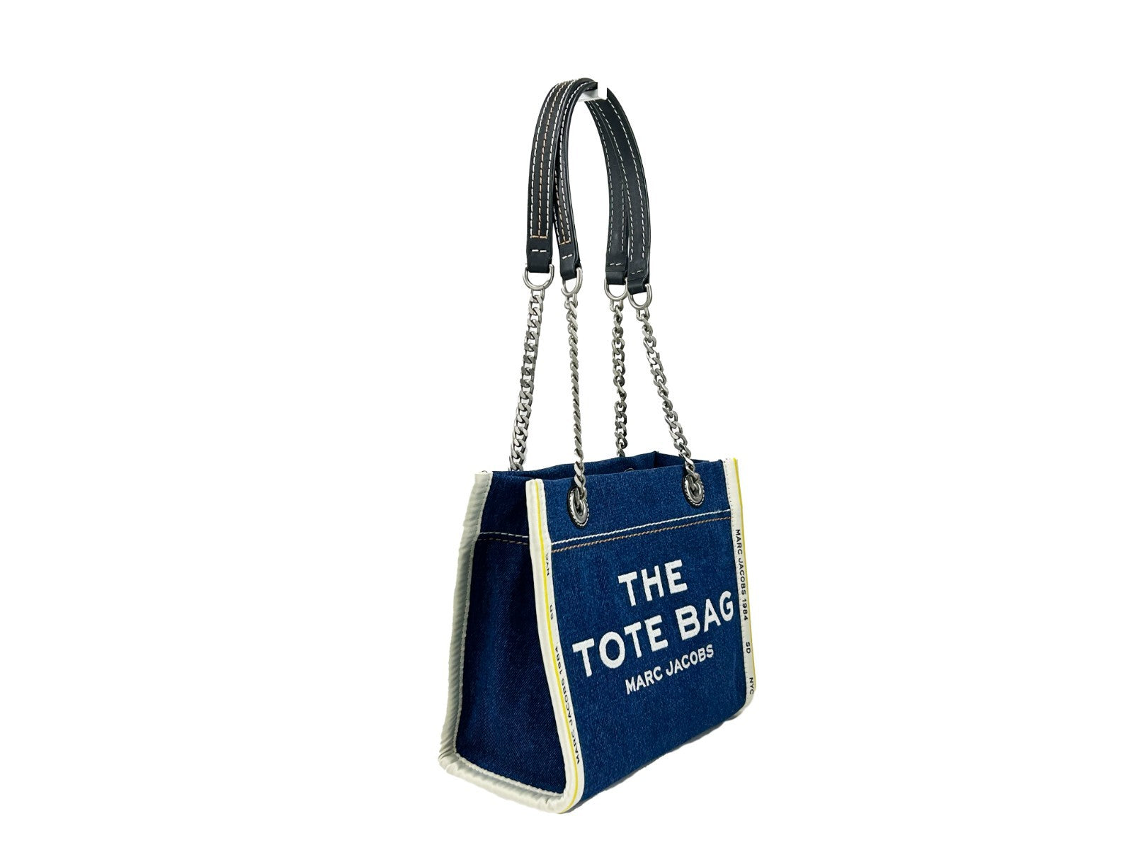 Marc Jacobs Denim Chain The Small Tote Bag