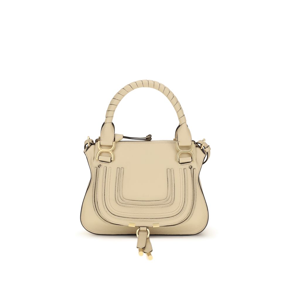 Chloé veske i beige kalveskinn