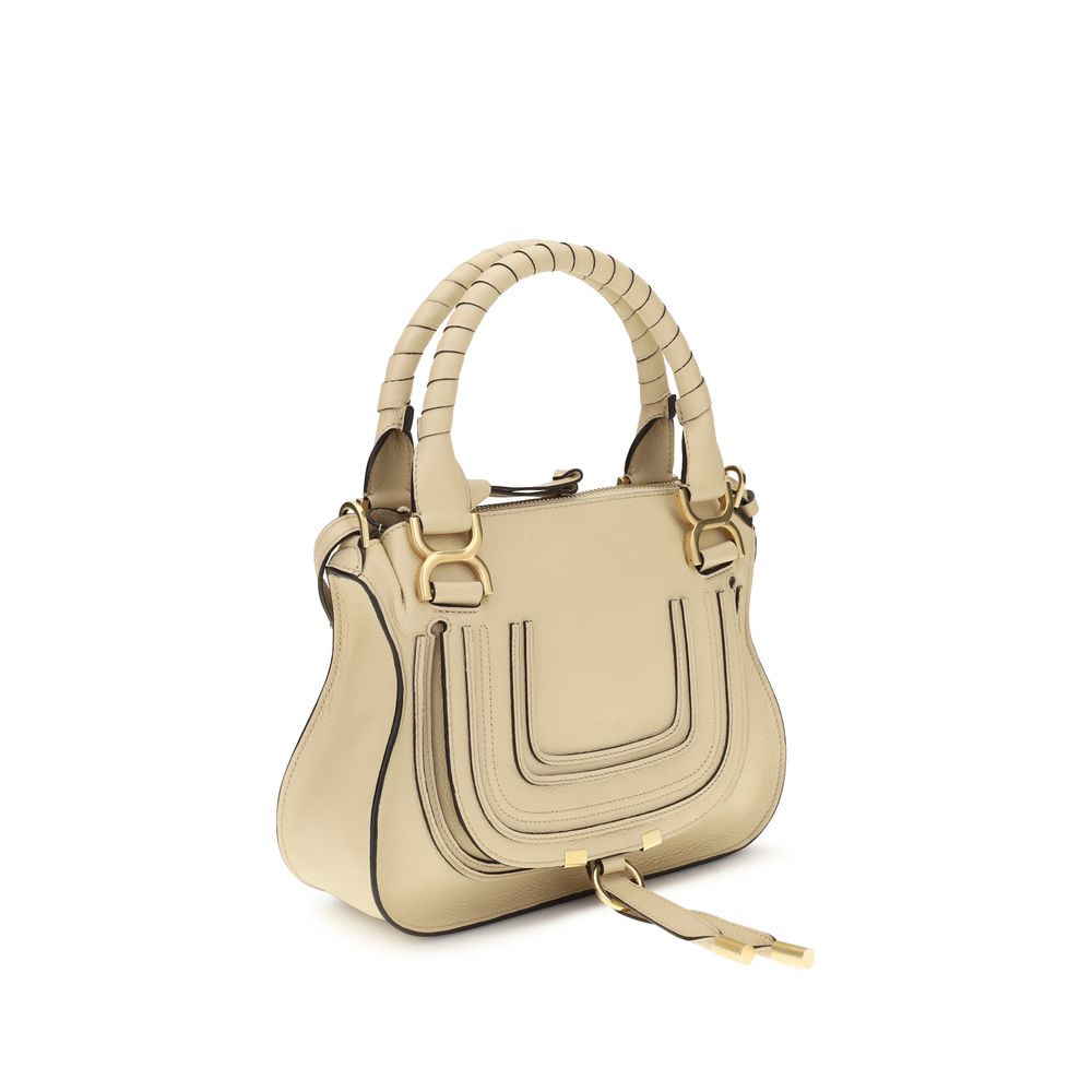 Chloé veske i beige kalveskinn