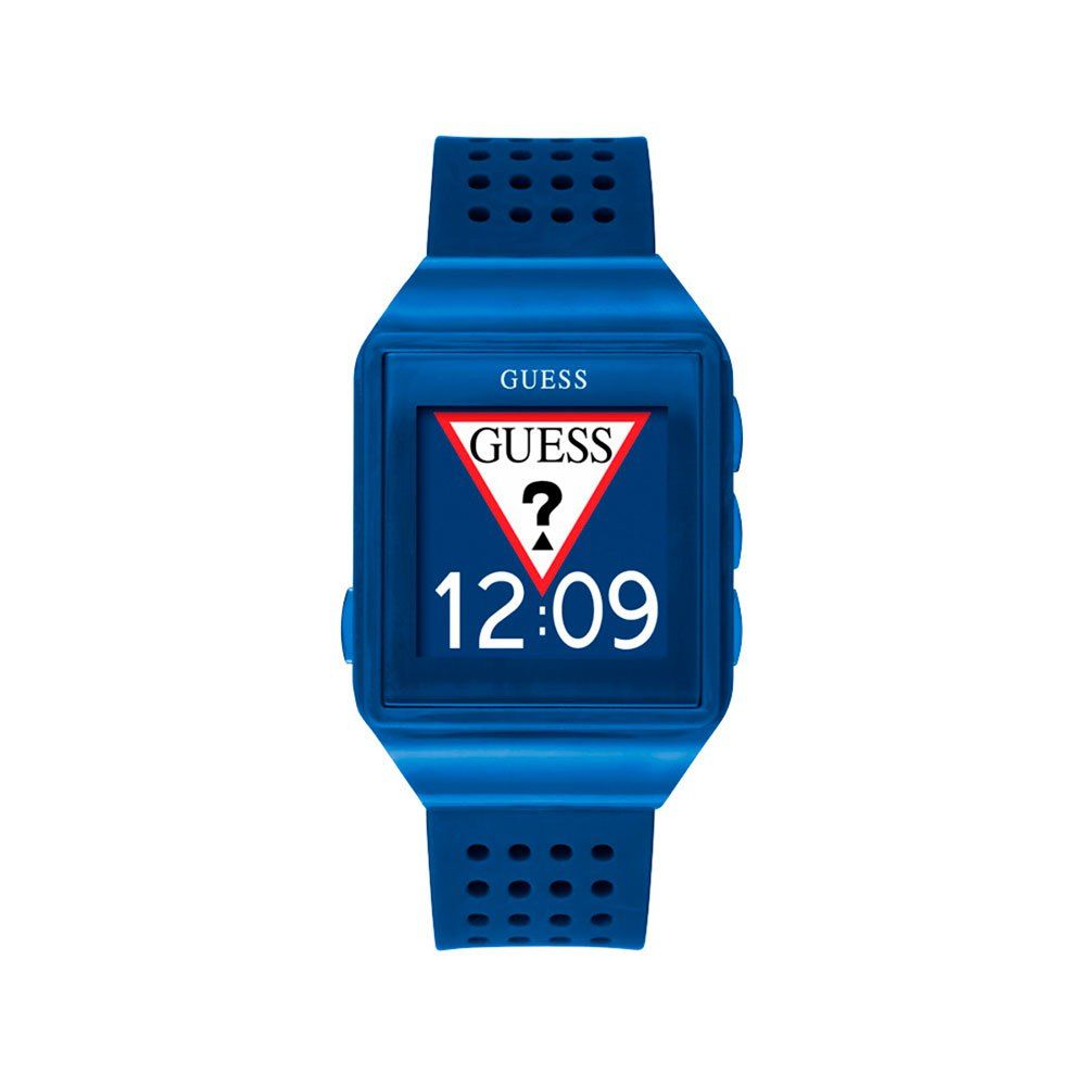 Reloj digital sintético azul Guess