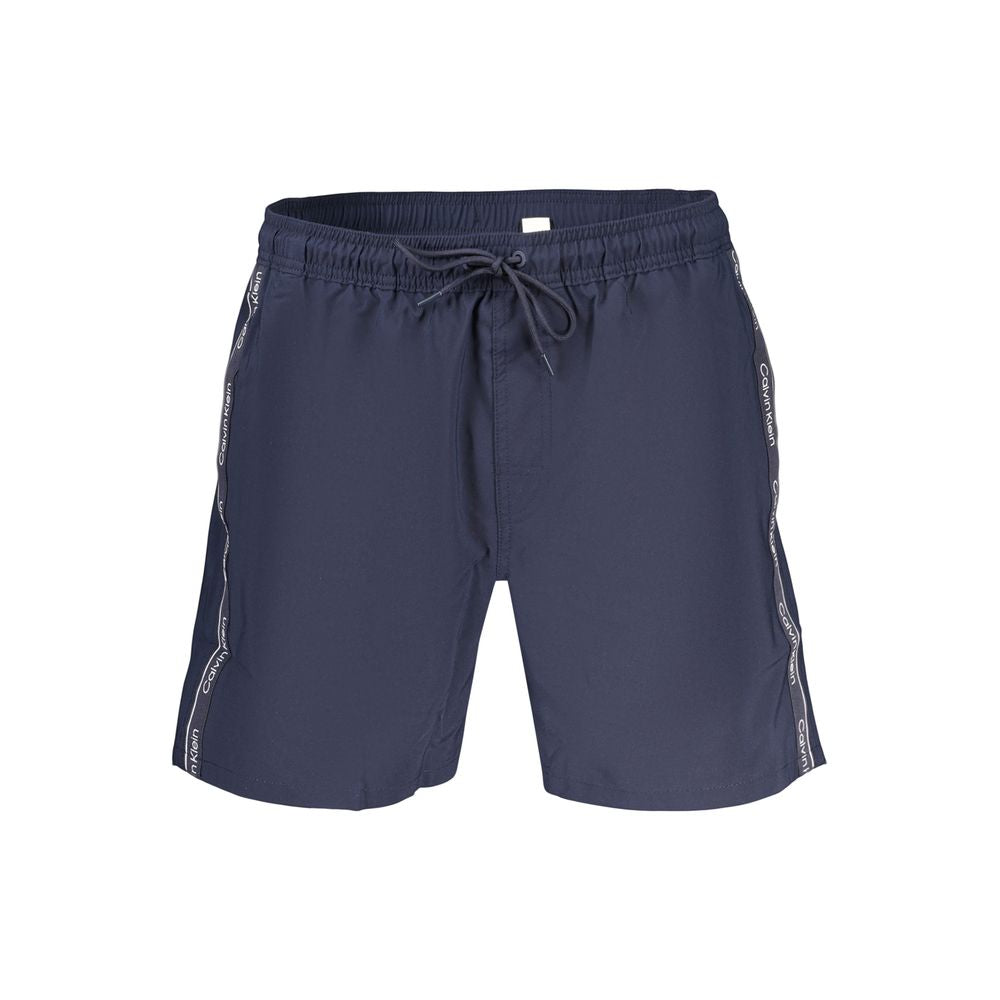 Calvin Klein blå polyester badeshorts til herre
