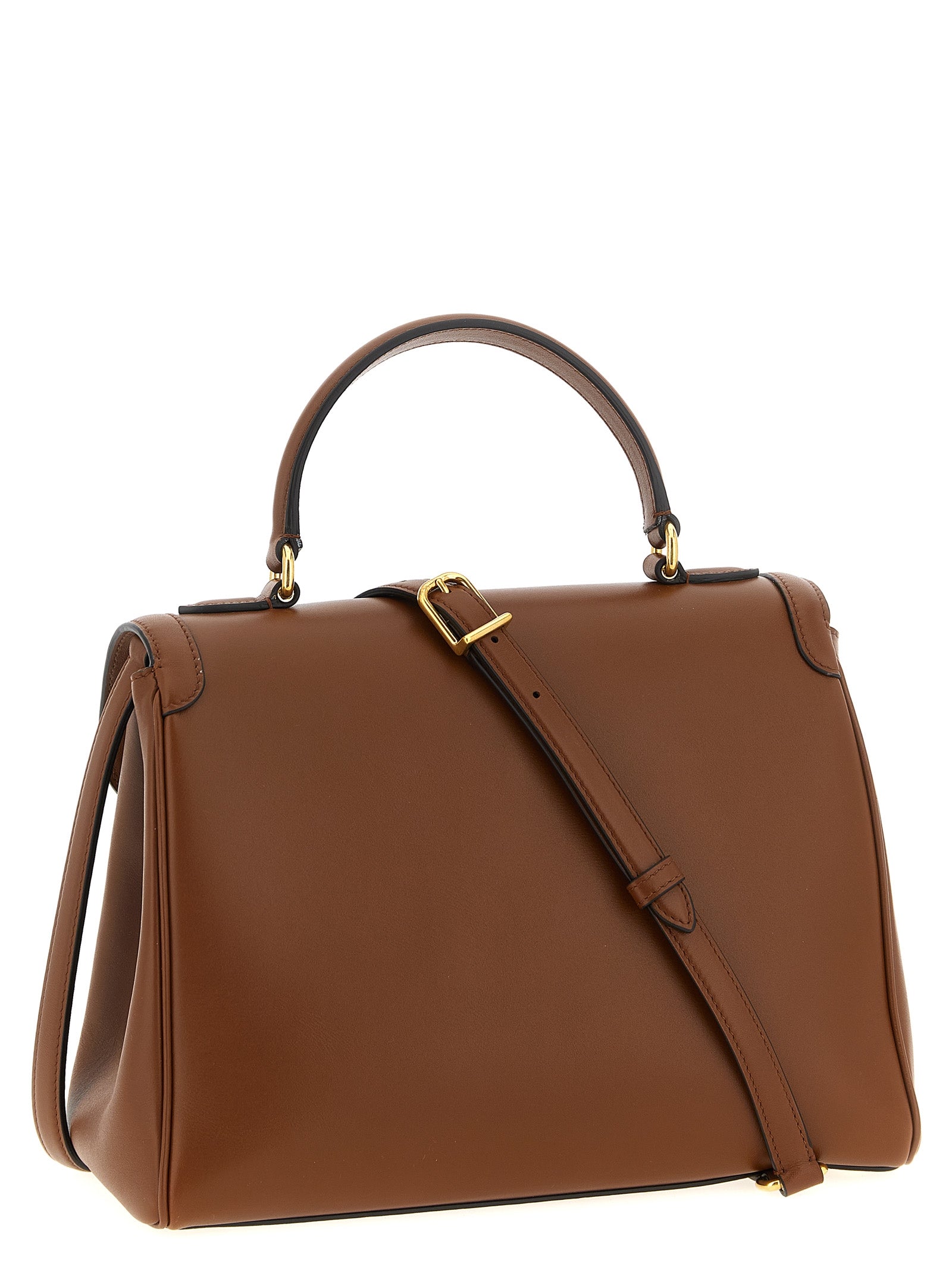 Brown Calfskin Handbag