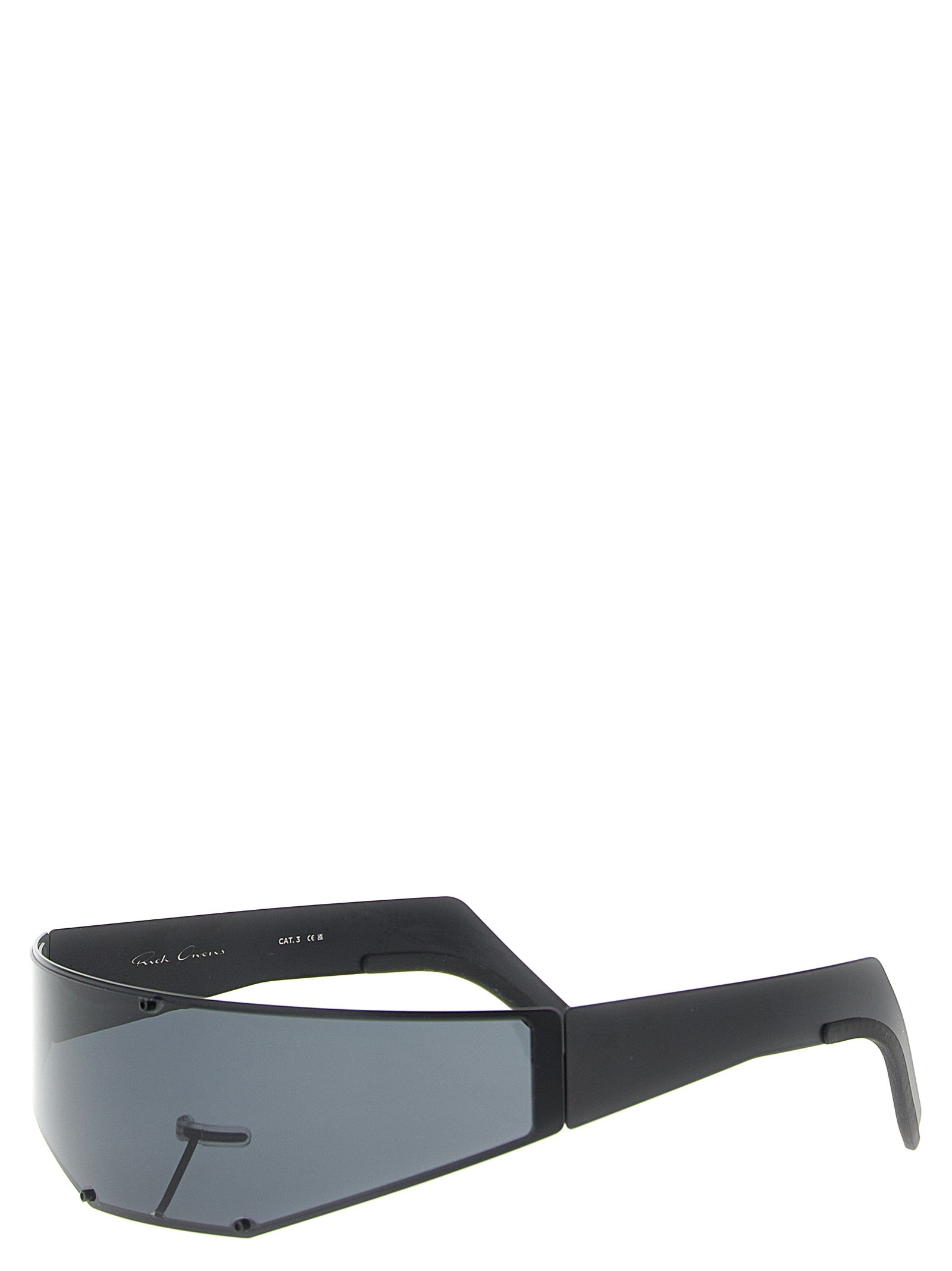 Gafas de sol Rick Owens de acero inoxidable negras