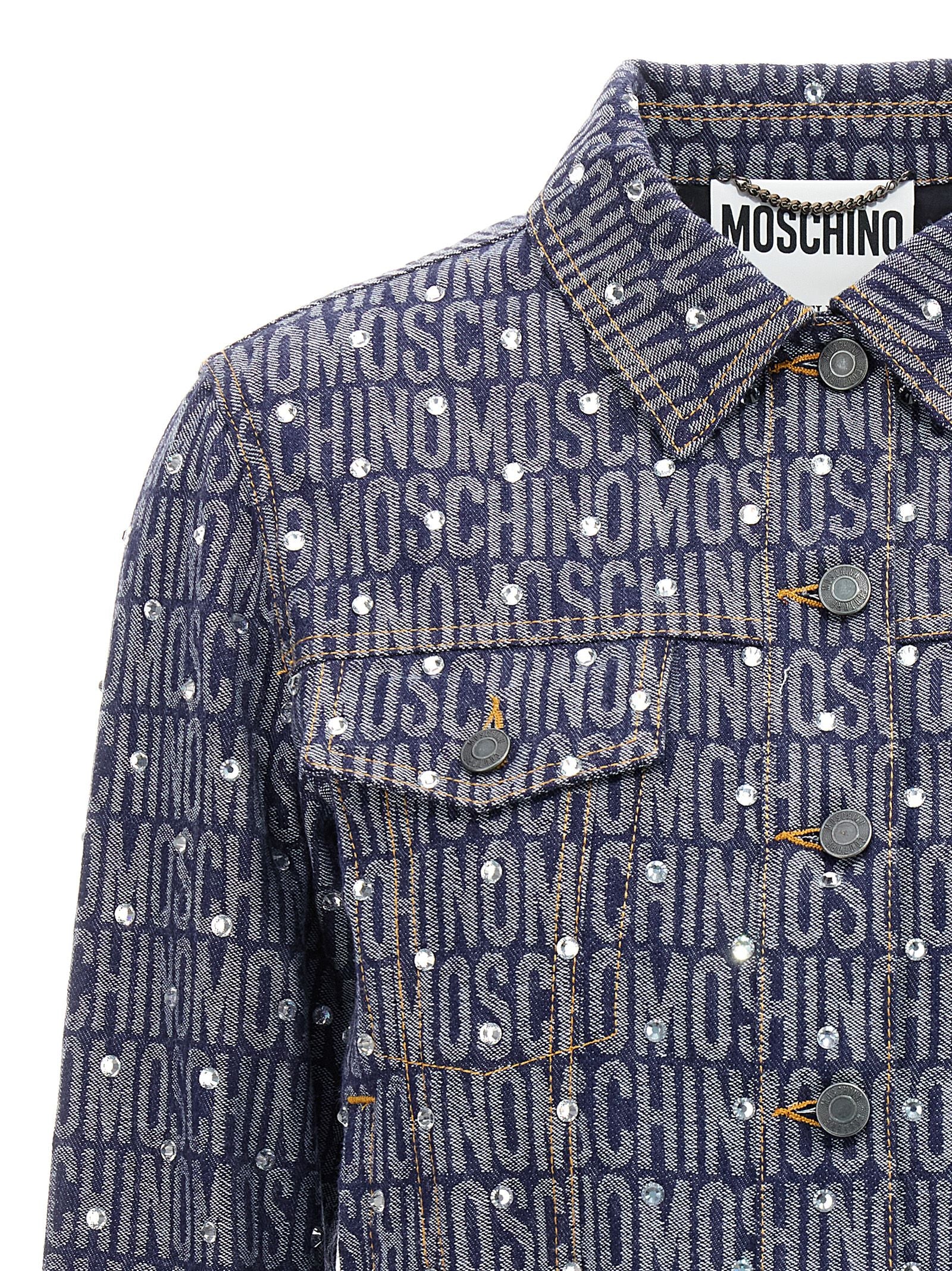 Blue Cotton Denim Jacket
