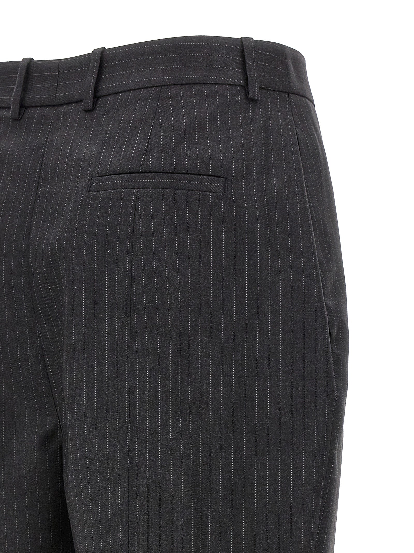 Gray Wool Dress Pants