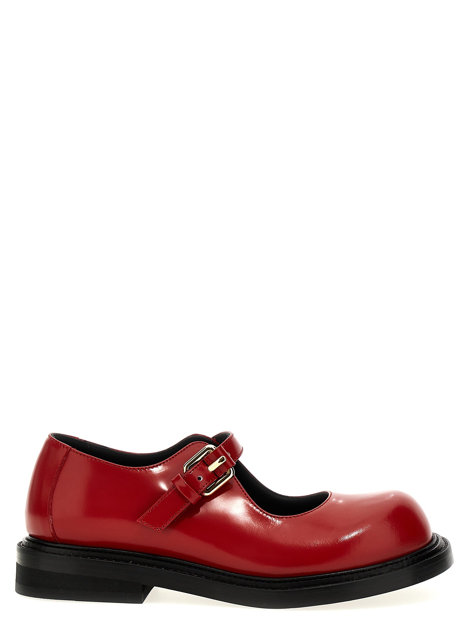 Multicolor Calfskin Flats
